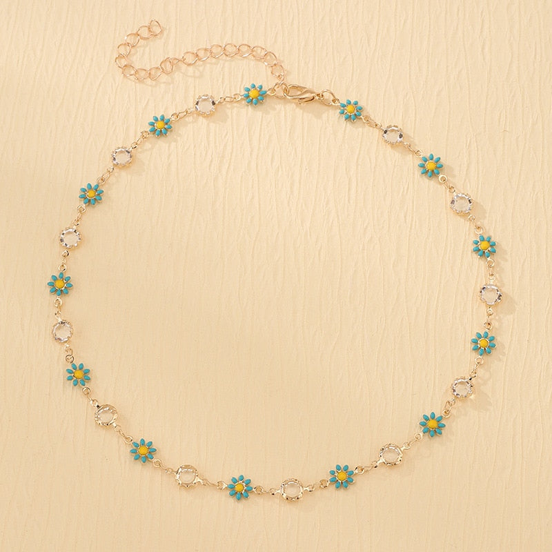 Sweet Daisy Necklace For Women