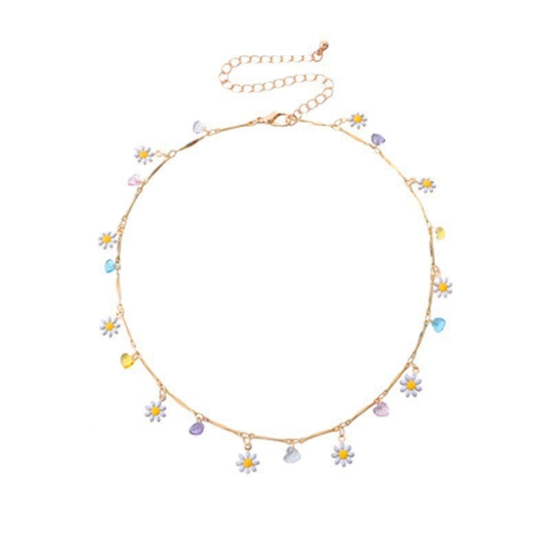 Sweet Daisy Necklace For Women